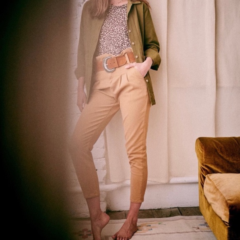 Sezane Austin camel